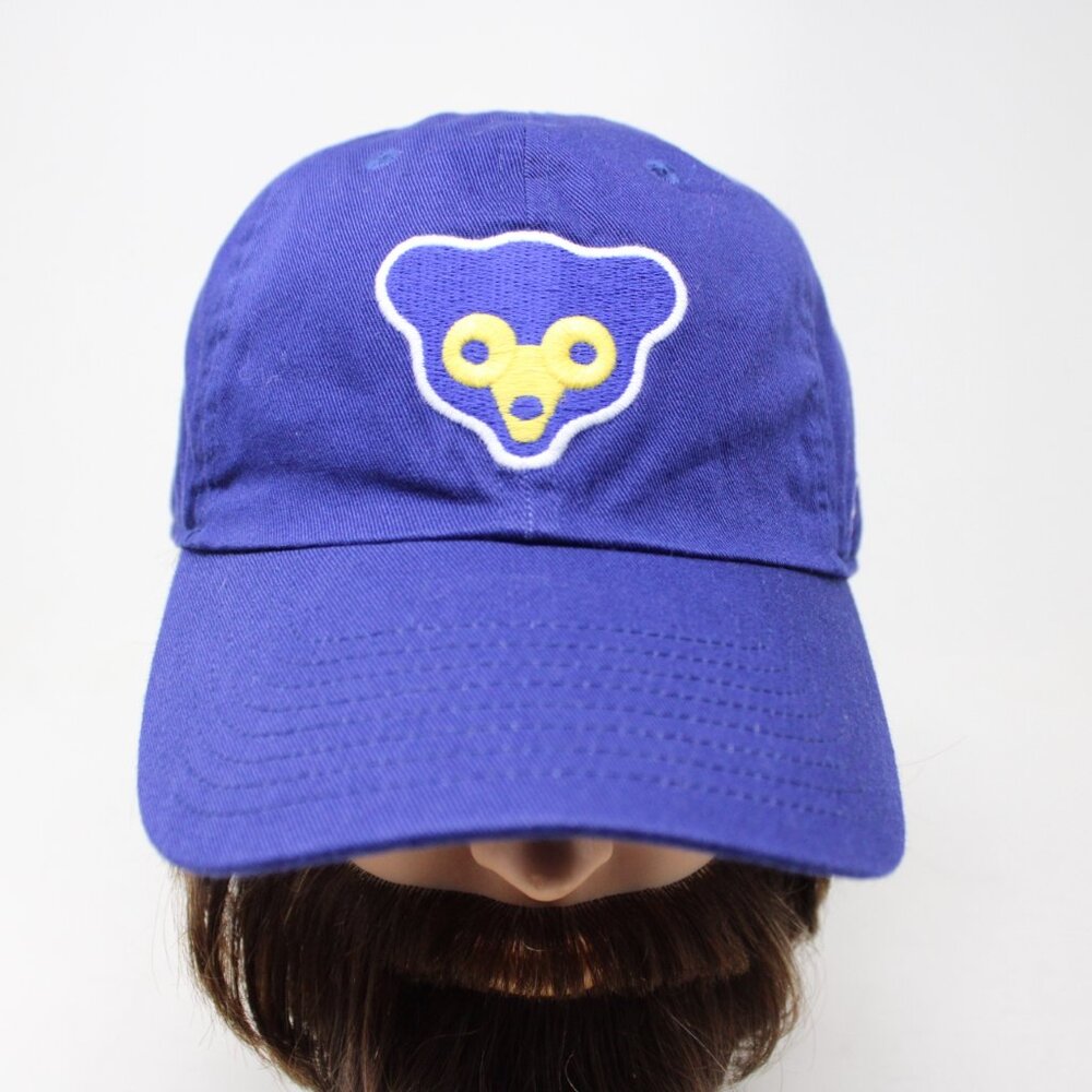 Nike Chicago Cubs Hat Adult OSFM Blue Heritage87 Cooperstown Collection‎ MLB Cap